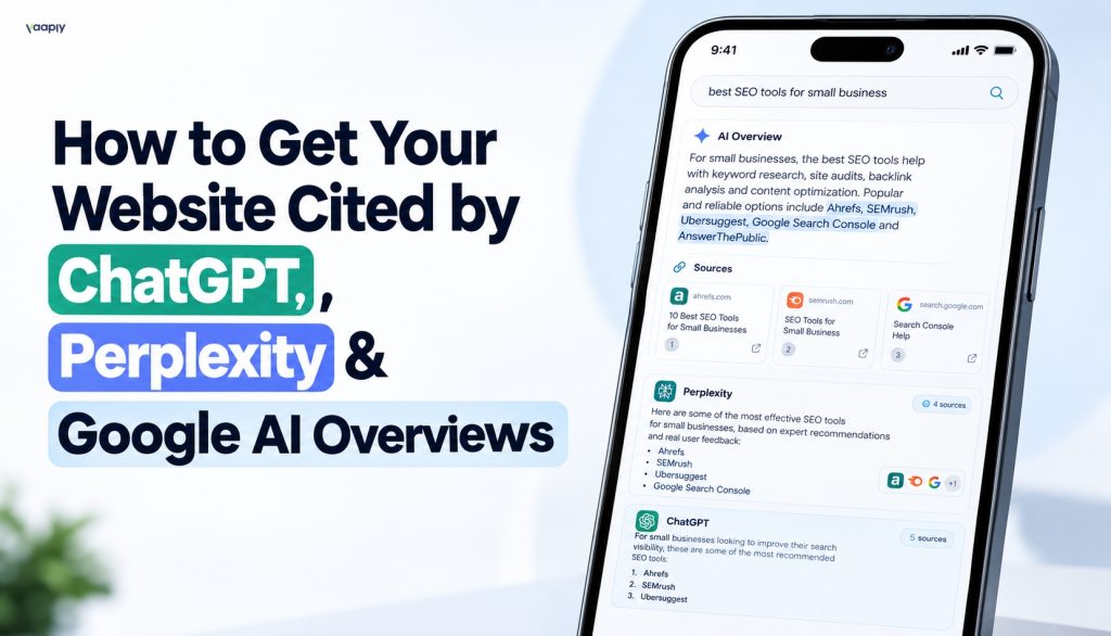 How to Get Cited by AI Search Engines
