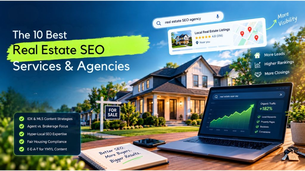 The 10 Best Real Estate SEO Services & Agencies